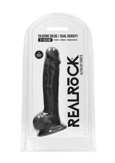 Siliconen Dildo met Ballen - 23 cm