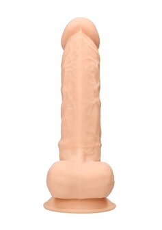 Siliconen Dildo met Ballen - 23 cm