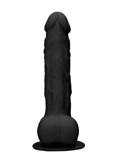Siliconen Dildo met Ballen - 24 cm