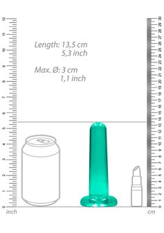 Niet-Realistische Dildo met Zuignap - 13,5 cm