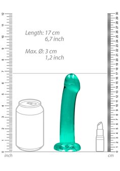 Niet-Realistische Dildo met Zuignap - 17 cm