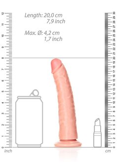 Slanke Realistische Dildo met Zuignap - 18 cm