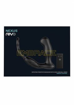 Revo Embrace - Waterdichte Roterende Prostaatmassage met Afstandsbediening