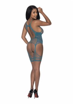 Halter Merrywidow w/Thigh Cuffs One Size