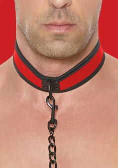 Neopreen Halsband met Riem