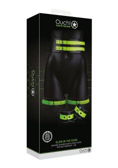 Dijboeien met Riem en Handboeien - L/XL L/XL