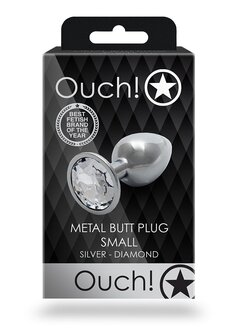 Round Gem Butt Plug - Small
