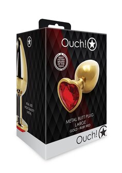 Heart Gem Butt Plug - Large