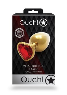 Heart Gem Butt Plug - Large