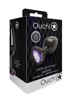 Heart Gem Butt Plug - Medium