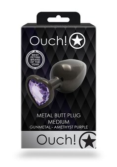 Heart Gem Butt Plug - Medium