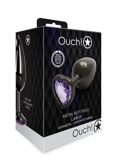 Heart Gem Butt Plug - Large