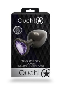 Heart Gem Butt Plug - Large