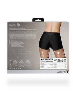 Vibrating Strap-on Boxer - Black - XS/S XS/S