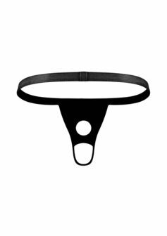 Appolo - Power Sok met Ronde Uitsnijding en Open Achterkant L/XL