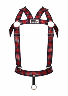 Elastisch Harnas met Studs - S One Size