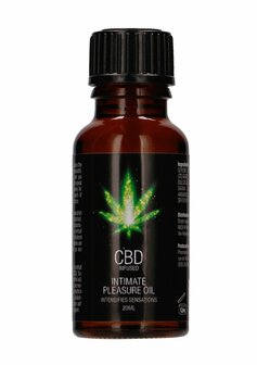 CBD Intiem Plezier Olie - 20 ml