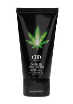 CBD Cannabis Glijmiddel op Waterbasis - 50 ml