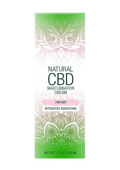 Natuurlijke CBD - Masturbatiecr&egrave;me voor Haar - 50 ml