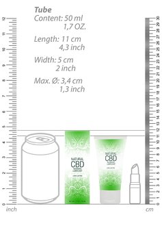 Natuurlijke CBD - Verdovend Glijmiddel - 50 ml