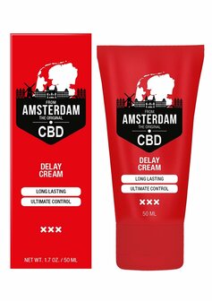Originele CBD uit Amsterdam - Vertragingscreme - 50 ml