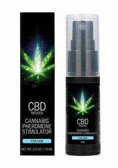 CBD Cannabis Feromoon Stimulator Voor Hem - 15 ml