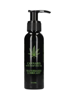 Cannabis met Hennepzaadolie Glijmiddel op Waterbasis - 100 ml