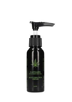 Cannabis met Hennepzaadolie Masturbatie Creme - 50 ml