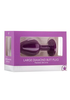 Diamanten Butt Plug - Groot