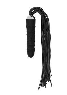 Zweep met Realistische Silicone Dildo