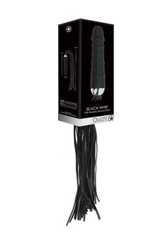Zweep met Realistische Silicone Dildo