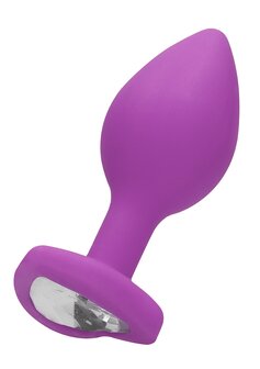 Butt Plug met Diamanten Hart