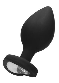 Butt Plug met Diamanten Hart