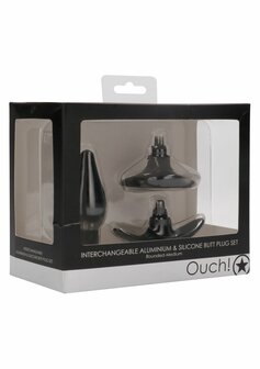 Verwisselbare Butt Plug Set Spits