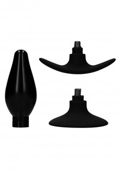 Verwisselbare Butt Plug Set Rond