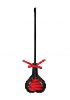 Hartvormige Zweep met Rood Kant