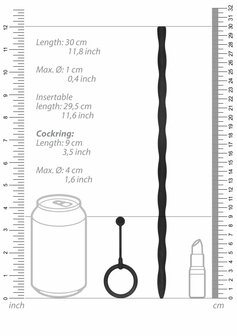 Silicone Plug &amp; Cockring Set