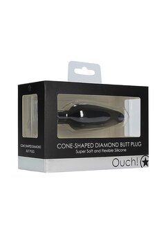 Kegelvormige Diamanten Butt Plug