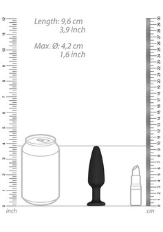 Kegelvormige Diamanten Butt Plug