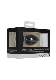 Geribbelde Diamanten Hartplug