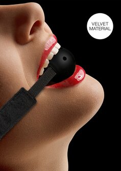 Verstelbare Ball Gag met Gaten