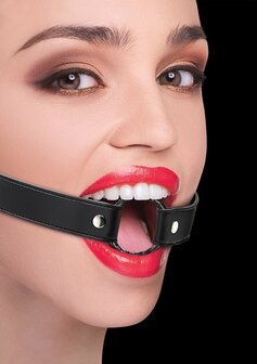 Lederen O Ring Gag