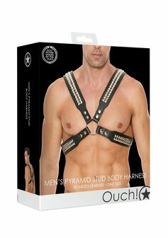Pyramid Stud Heren Lichaamsharnas One Size