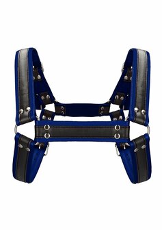 Leren Bulldog Harnas met Gespen - L/XL L/XL