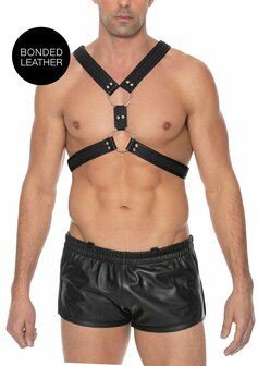 Schotse Leren Harnas - L/XL L/XL