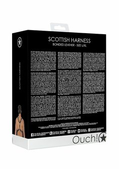 Schotse Leren Harnas - L/XL L/XL