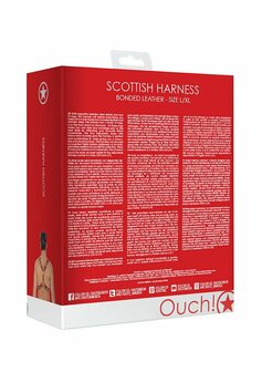 Schotse Leren Harnas - L/XL L/XL