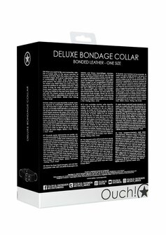 Deluxe Bondage Halsband One Size