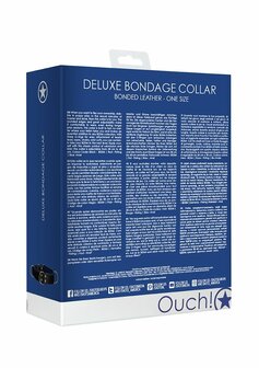 Deluxe Bondage Halsband  One Size