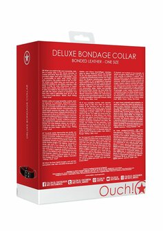 Deluxe Bondage Halsband  One Size